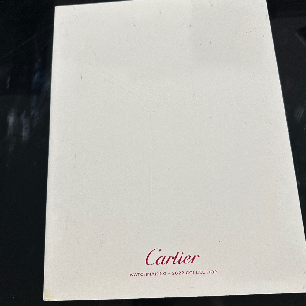 Cartier watchmaking collection 2023 book